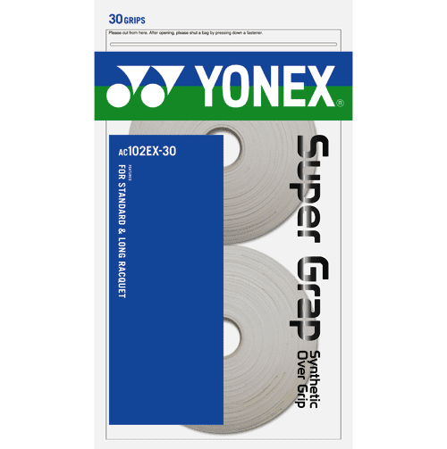 Yonex AC102 Super Grap rol - 2x15 losse grips op rol - zwart, geel, wit of rood