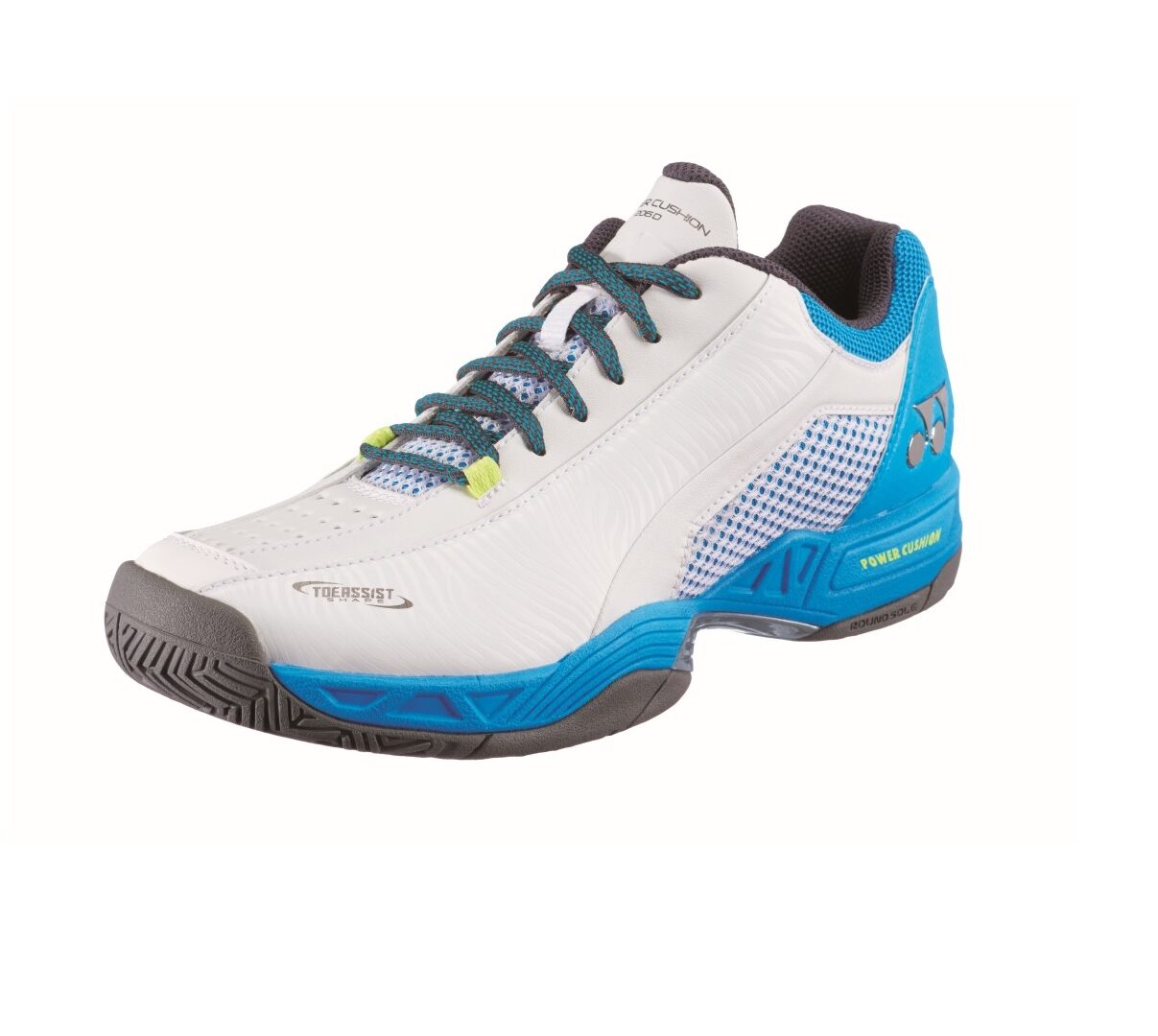 ouder helemaal Trottoir Yonex SHB 3 Durable heren tennisschoen - wit / blauw