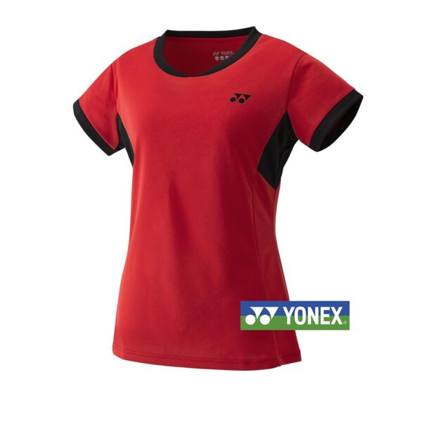 Yonex dames teamshirt - 2019-2020 - rood