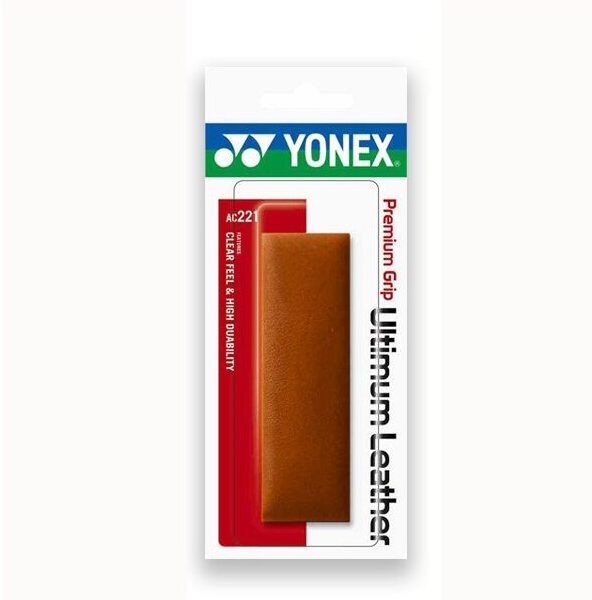 Yonex AC221 Premium leren grip | bruin | premium