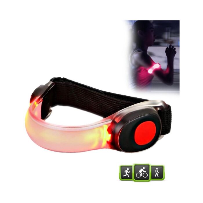 Pure2Improve - Siliconen - LED armband - voor - hardlopen - fietsen - hardloop armband