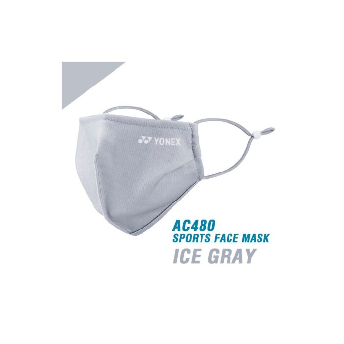 Yonex sports face mask / mondkapje | very cool | zwart of grijs