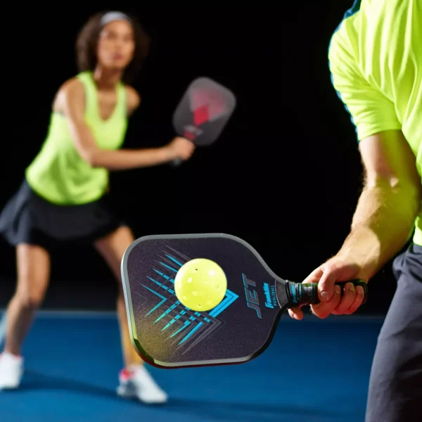 Franklin JET ALU pickleball racket - zwart / rood