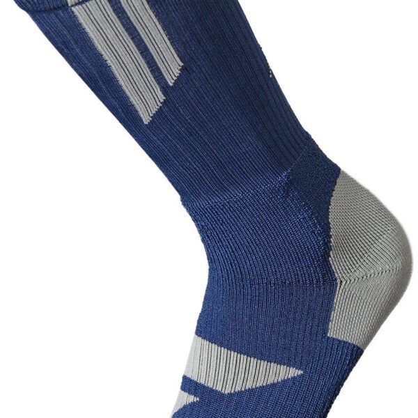 Babolat ondersteunende 'big logo' hoge sokken -  blauw / grijs