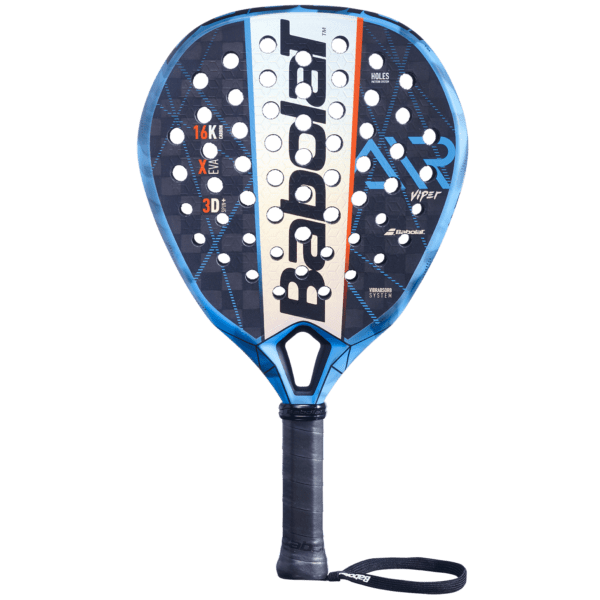 Babolat Air Veron padelracket - zwart/blauw -  met ballen [ review ]