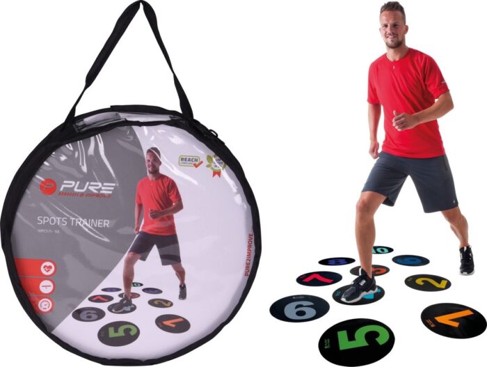 Pure2Improve Spots trainingsmateriaal - met cijfers 1-10