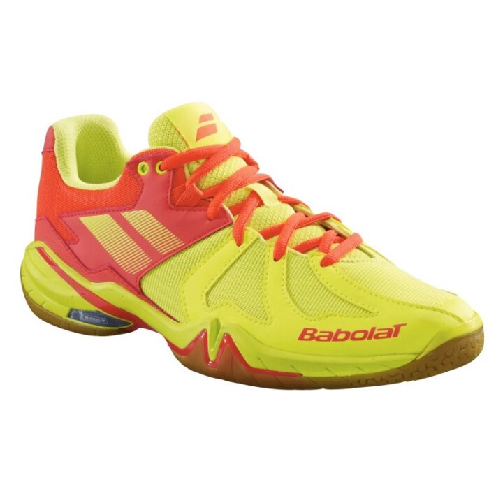 Babolat Shadow SPIRIT women badmintonschoen - geel/oranje - maat 36½