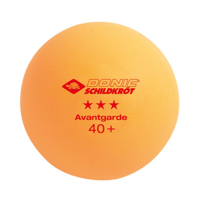 Donic Schildkröt Tafeltennisballen Avantgarde 3* - oranje - 3stuks
