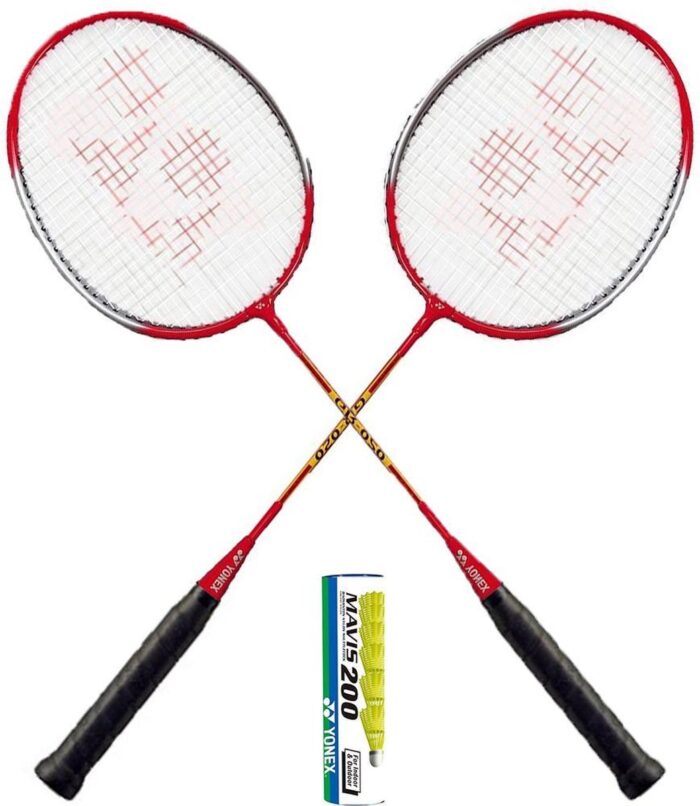 GR-020 badmintonset rood