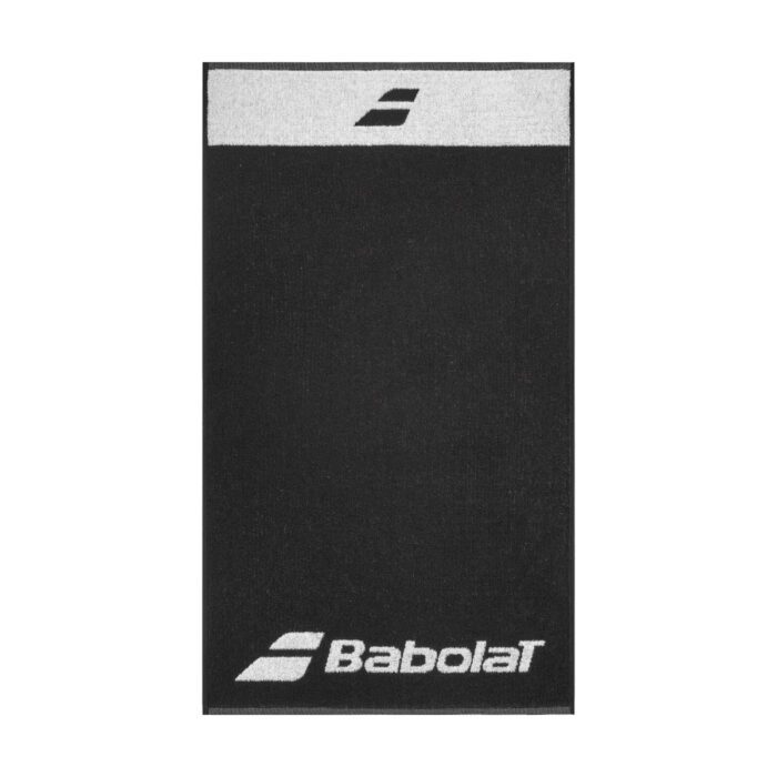 Babolat medium unisex towel / sporthanddoek - 50x90cm - zwart