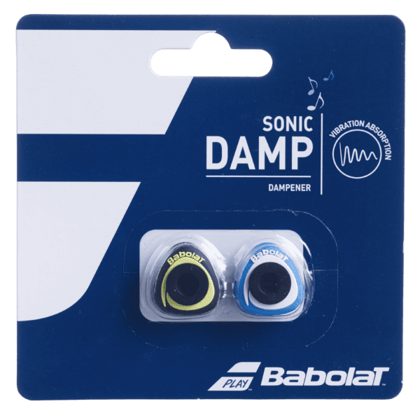 Babolat SONIC fluitende demper x2 - blauw / geel
