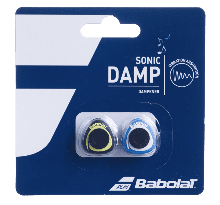 Babolat SONIC fluitende demper x2 - blauw / geel