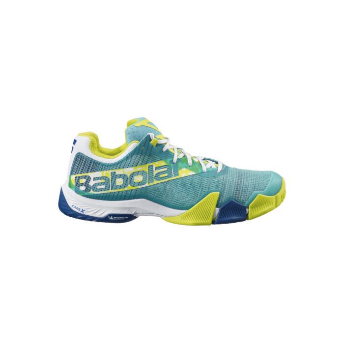 Babolat Jet Premura heren padelschoen - groen / geel / wit