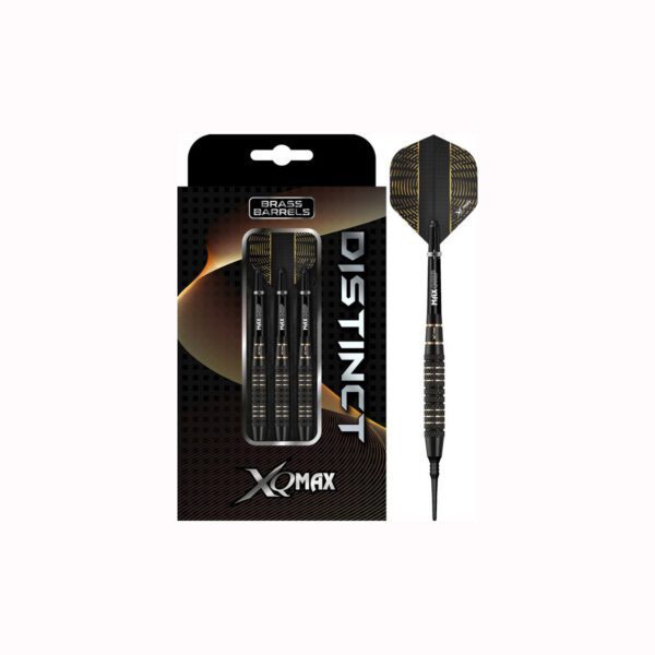 XQ Max Distinct M3 brass darts pijlen - soft tip - 20 gram