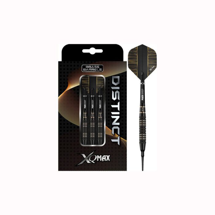 XQ Max Distinct M3 brass darts pijlen - soft tip - 20 gram