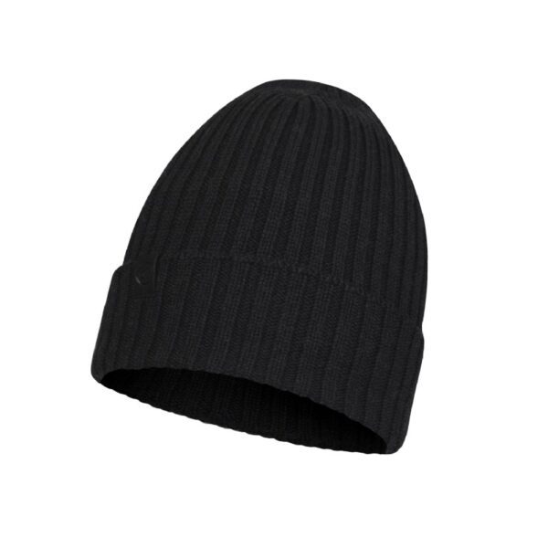 BUFF® Merion Wool knitted 1L Hat NORVAL GRAPHITE - Muts