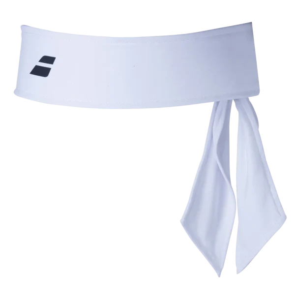 Babolat Tie headband / bandana - wit / zwart