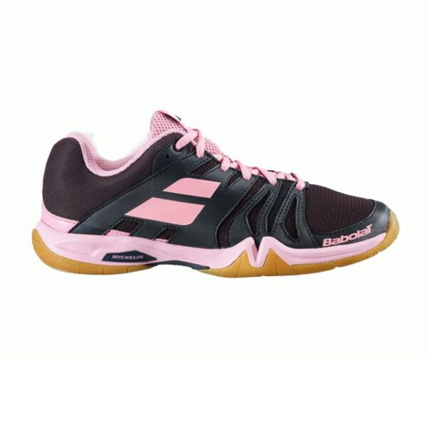 Babolat Shadow TEAM dames badminton sportschoen - zwart / roze