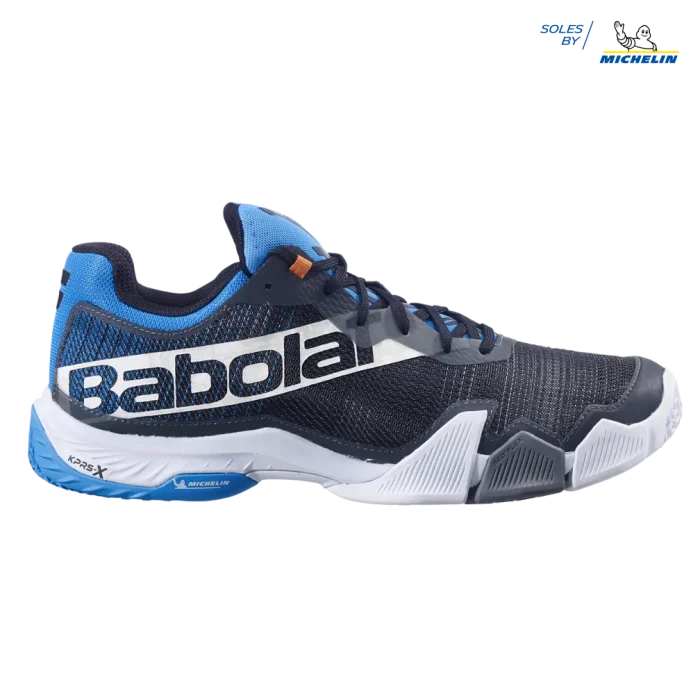 Babolat Jet Premura heren padelschoen - blauw/wit/zwart