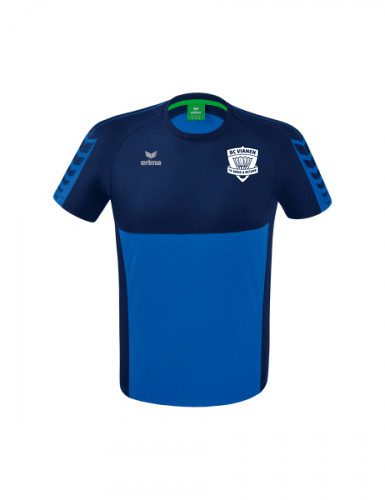 BC Vianen: Erima Six Wings T-shirt junioren - new royal / new navy