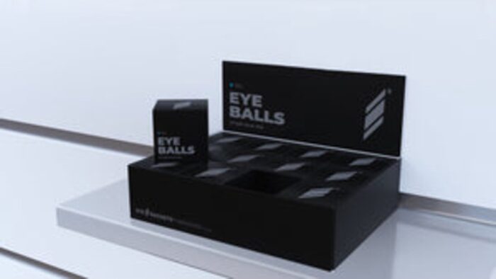 Eye squashbal - blauw - extra hoge stuit