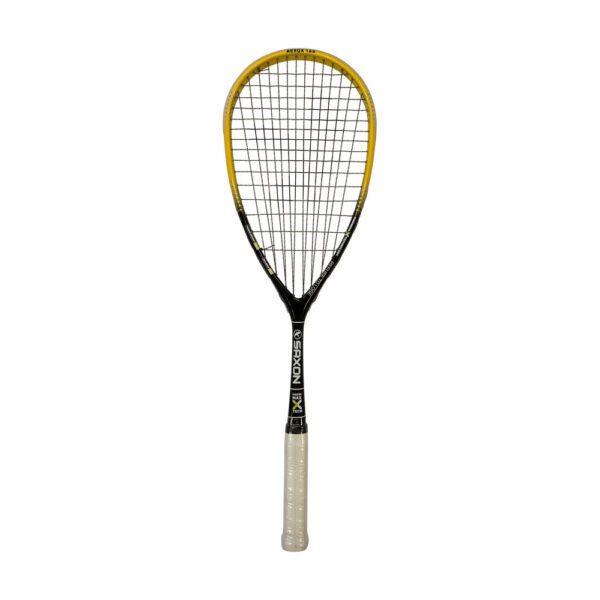 SAXON Aerox 135 squashracket  - snelheid - zwart/geel
