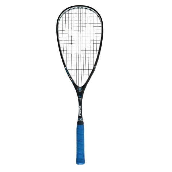SAXON HAKA S115 squashracket `23  - controle - zwart/blauw