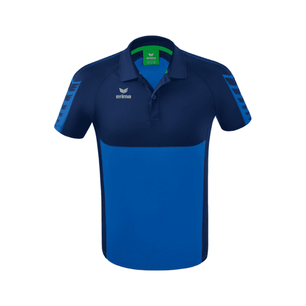 OSM Maarssen: Erima Six Wings heren polo - new royal / new navy