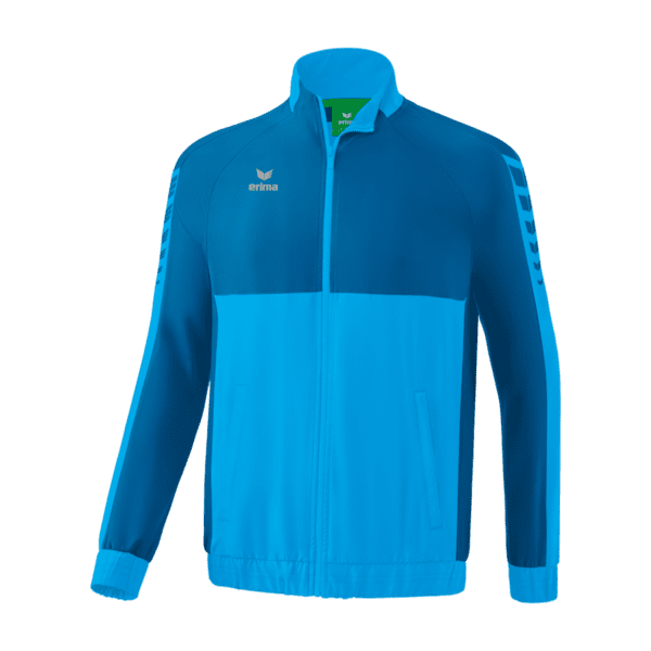 BC Iduna Erima Six Wings presentation jacket heren - Curaçao / Mykonos