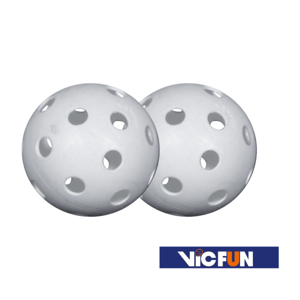 Vicfloor Uni hockey / straathockey / floorball ballen - zak met 100ballen