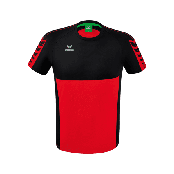 BAN Erima Six Wings shirt junioren / heren - rood / zwart