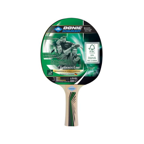 Donic Schildkröt LEGENDS line 400 tafeltennisbat - Control