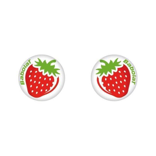 Babolat Wimbledon strawberry / aardbei dempers - wit/rood