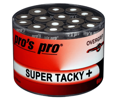 Pro's Pro overgrips super Supertacky - zwart (60box)
