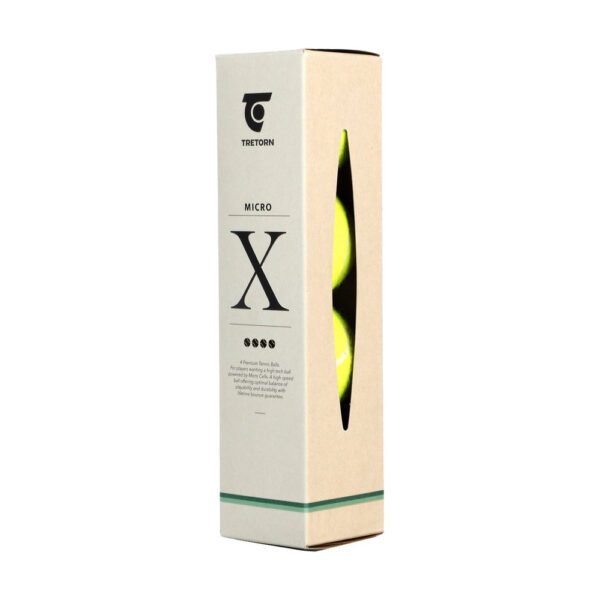 Tretorn Micro X drukloze tennisballen - 4 stuks