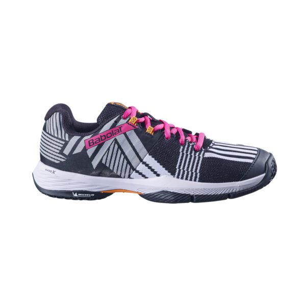 Babolat Sensa dames padelschoen - zwart / roseberry