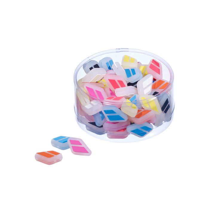 Babolat FLAG dempers X50 - assorti box 50pcs
