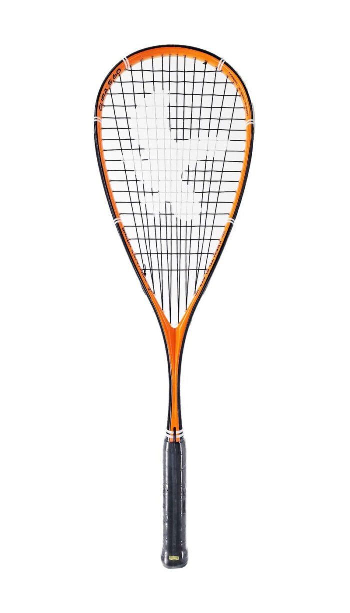 Saxon S60 squashracket - controle - oranje / zwart