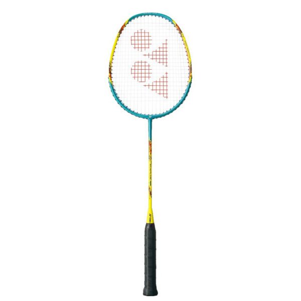 Yonex badmintonracket Nanoflare E13 turquoise/geel - controle