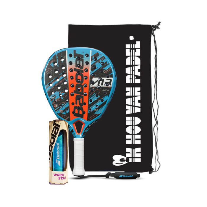 Babolat AIR Vertuo padelracket 2023 - met vervangbare wrist-strap