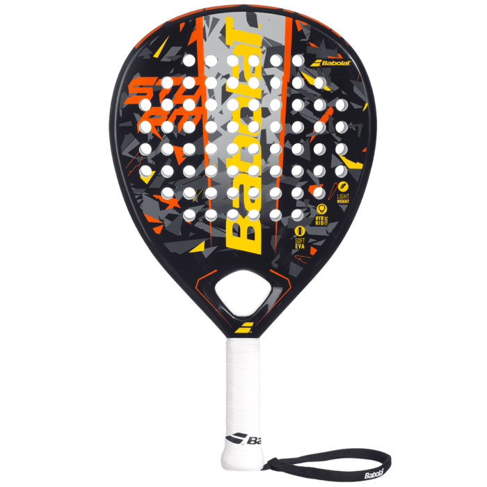 Babolat STORM padelracket - starter - zwart/wit/geel