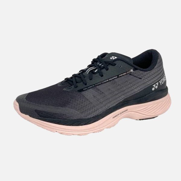 Yonex Saferun 100XL dames hardloopschoen- zwart / zacht roze