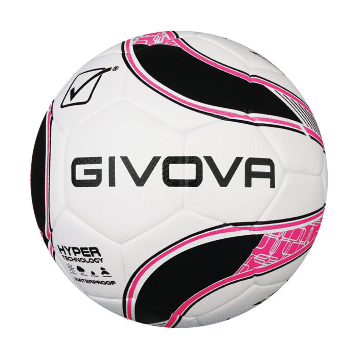 Givova wedstrijd voetbal - pallone 'hyper' - fuchsia - maat 5
