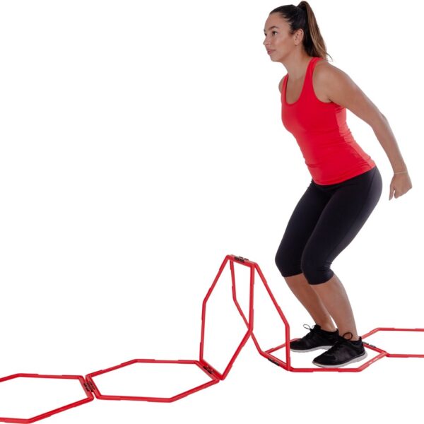 Pure2Improve Hexagon Agility ladder - 6x50cm