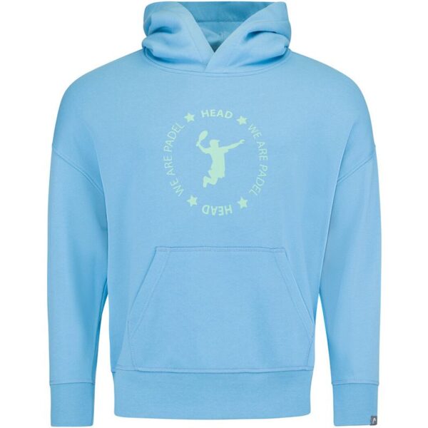 HEAD oversized soft padel hoodie - electric blue - maat XXL