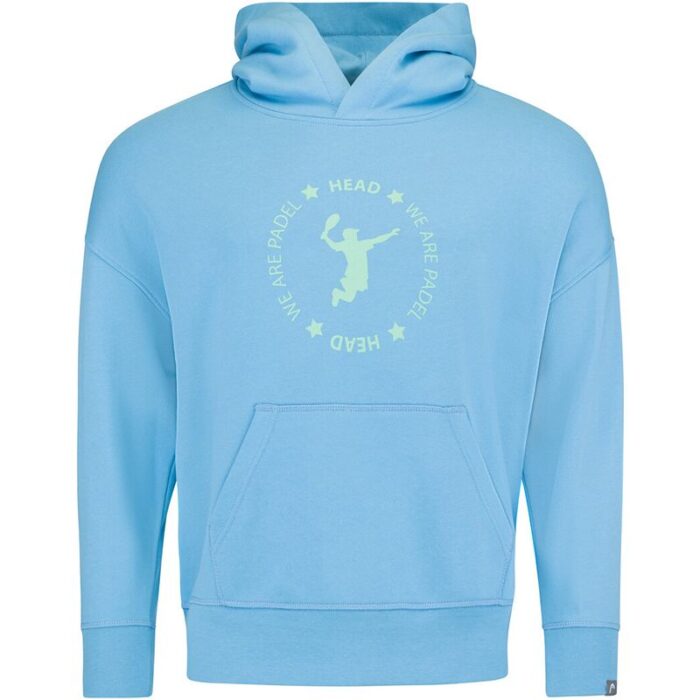 HEAD oversized soft padel hoodie - electric blue - maat XXL