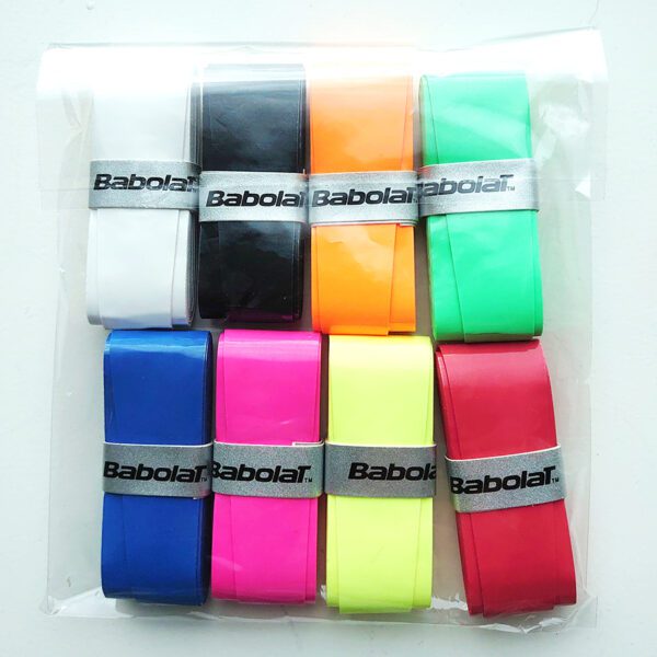 Babolat 'My Overgrip' badminton tennis overgrips - set van 8 stuks