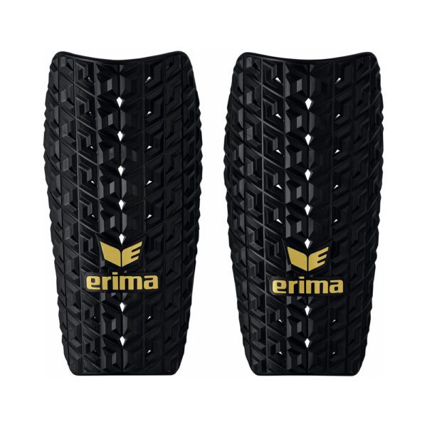 Erima EVO FLEX scheenbeschermers - zwart / goud