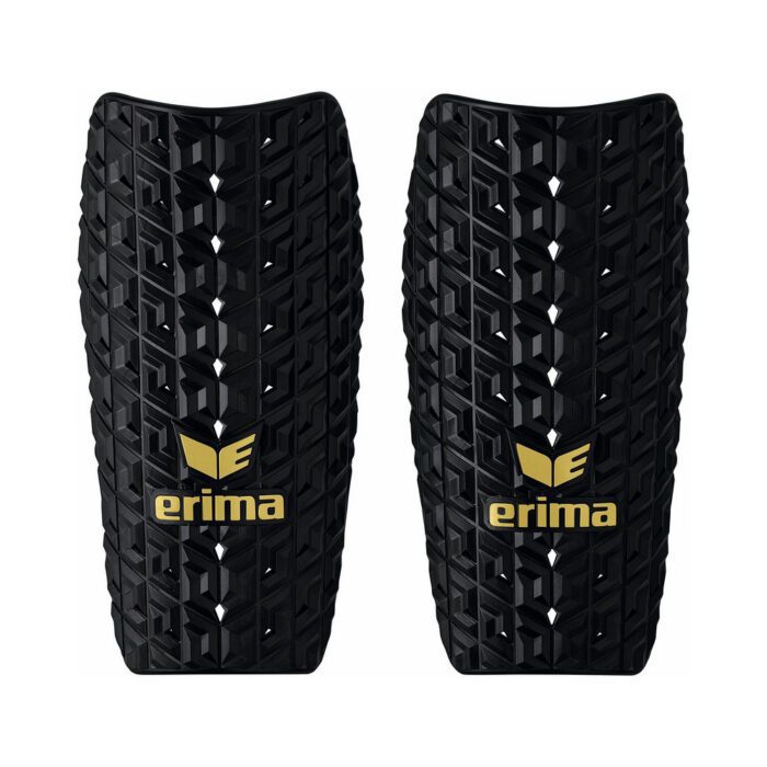 Erima EVO FLEX scheenbeschermers - zwart / goud