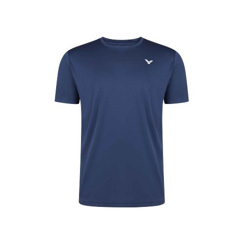 Victor basic unisex badminton T-shirt blauw